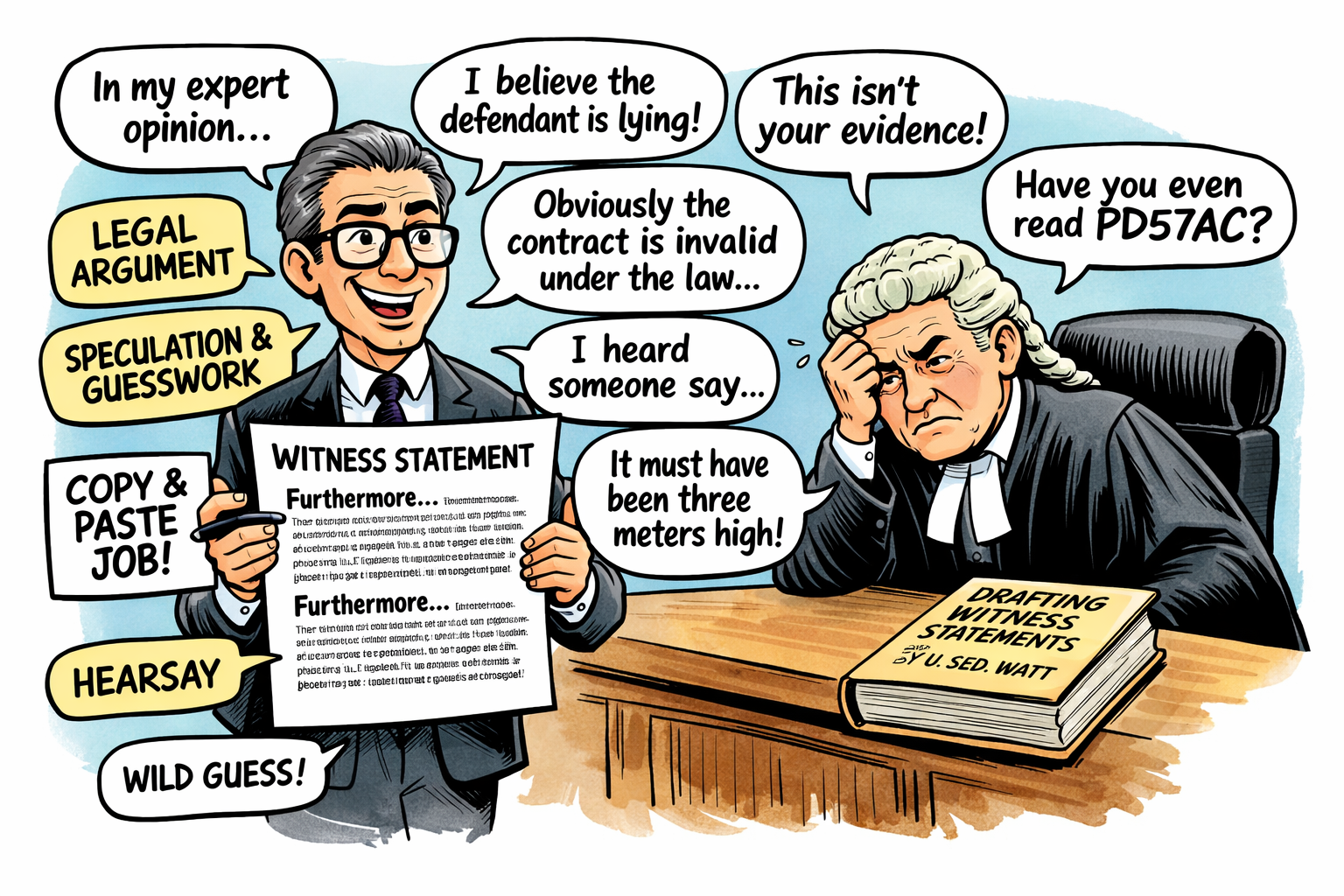 WITNESS EVIDENCE WEDNESDAY II: A STATEMENT THAT WAS “BASED ON A ...