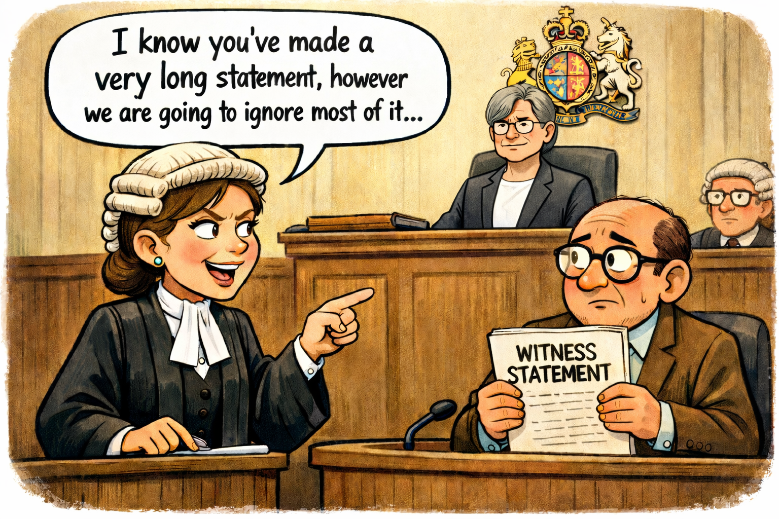 WITNESS EVIDENCE WEDNESDAY: COMMERCIAL LITIGATORS ON THE NAUGHTY STEP ...
