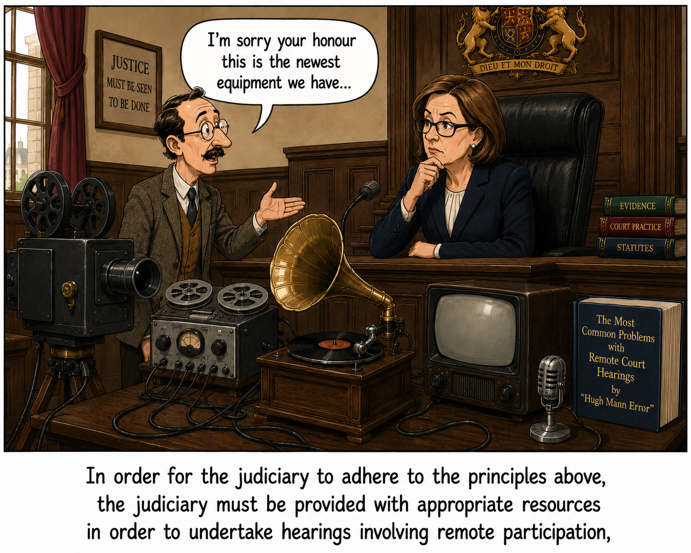 REMOTE PARTICIPATION IN COURT HEARINGS: THE JUDICIAL PRINCIPLES ...