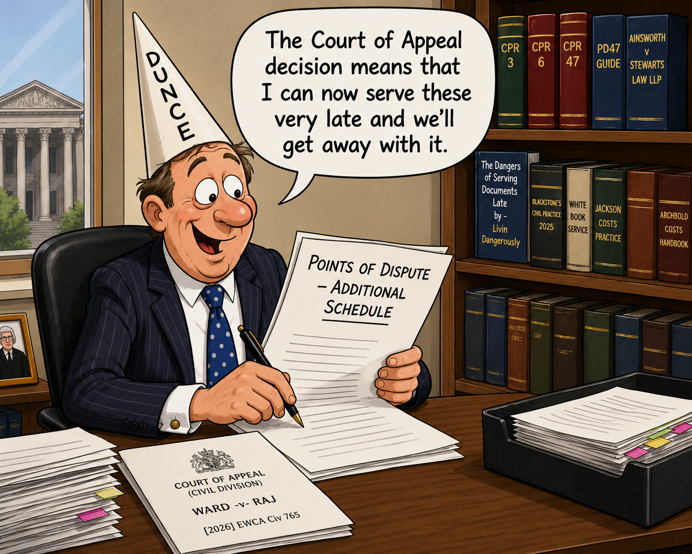 COST BITES 407: COURT OF APPEAL OVERTURNS DECISION STRIKING OUT POINTS ...
